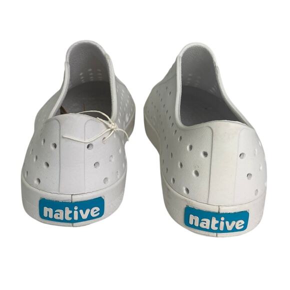 Native Jefferson Big Kid White shoes size J1 / 1 - Picture 5 of 9